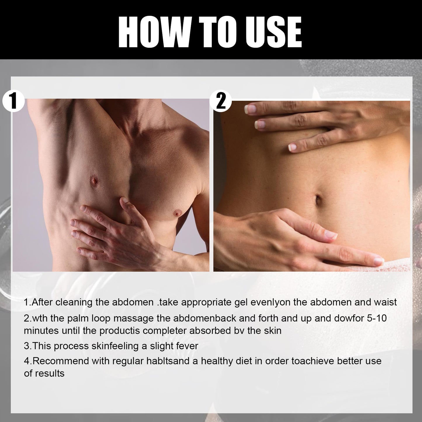 Abs Cream, Abdominal Strength Men And Women's